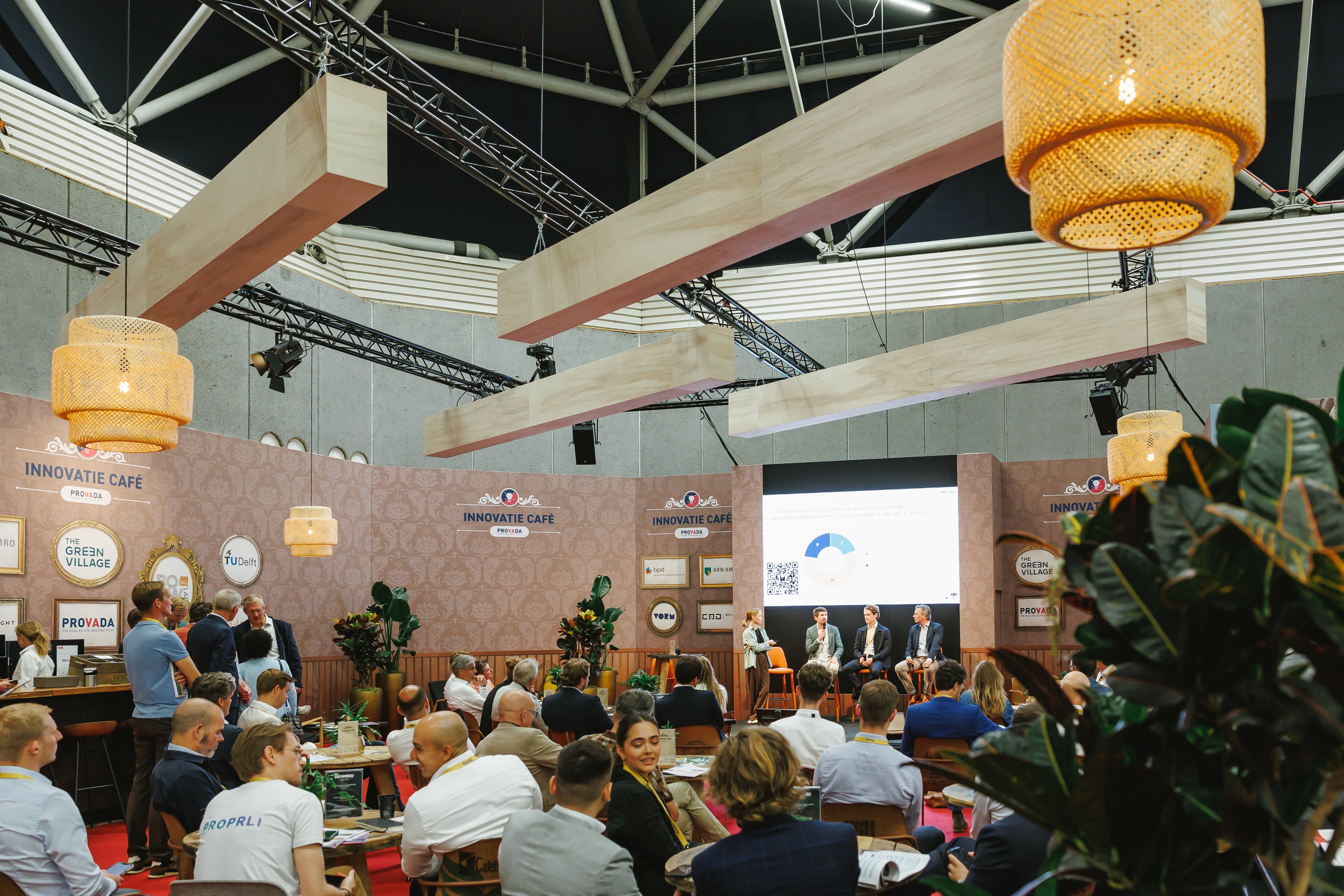 At the Innovation Café, applicable innovations in area development take centre stage